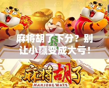 麻将胡了下分？别让小赢变成大亏！