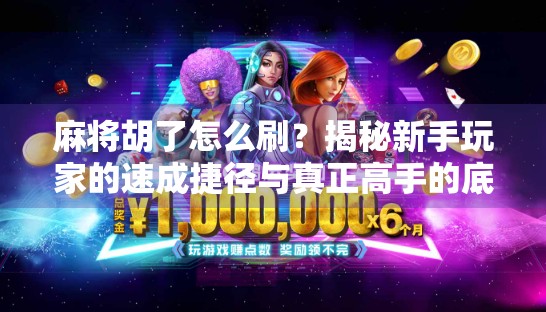 麻将胡了怎么刷？揭秘新手玩家的速成捷径与真正高手的底层逻辑！