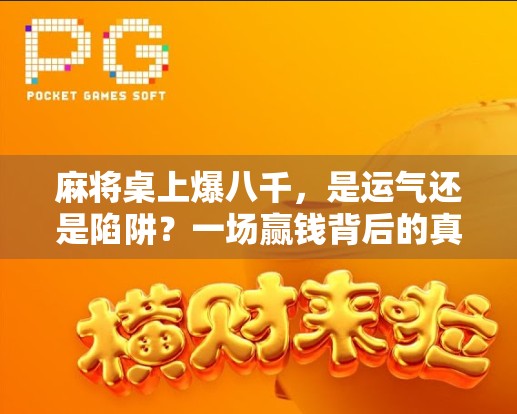 麻将桌上爆八千，是运气还是陷阱？一场赢钱背后的真相曝光！