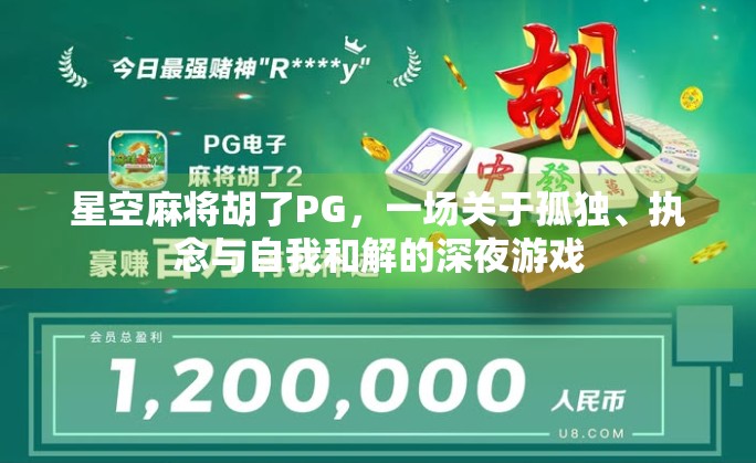 星空麻将胡了PG，一场关于孤独、执念与自我和解的深夜游戏