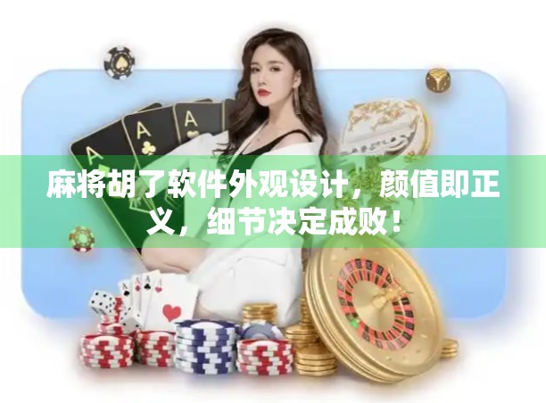 麻将胡了软件外观设计，颜值即正义，细节决定成败！