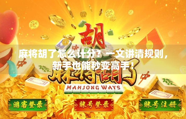 麻将胡了怎么计分？一文讲清规则，新手也能秒变高手！